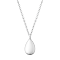 Personalised Dog Memorial Teardrop Urn Necklace – Engraved Pet Picture-to-drawing Ashes Keepsake