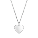 Personalised Dog Memorial Heart Urn Necklace – Engraved Pet Paw Print Ashes Keepsake with Name
