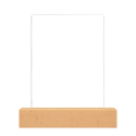 Personalised Dog Memorial Light with Photo – Rectangular LED Pet Tribute Lamp with Engraved Name & Dates on Acrylic Plaque