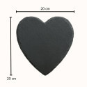 Personalised Heart Dog Grave Marker with Photo – Slate Pet Memorial Garden Plaque with Name & Dates